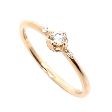 画像をギャラリービューアに読み込む, K18<br />ダイヤモンドリング