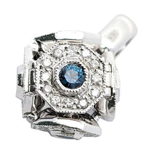 画像をギャラリービューアに読み込む, K18<br />サファイア×ダイヤモンド 2WAYペンダント