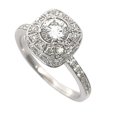 画像をギャラリービューアに読み込む, K18WG<br />ダイヤモンドリング