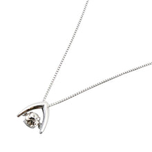 画像をギャラリービューアに読み込む, K18WG<br />ダイヤモンドネックレス