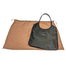 画像をギャラリービューアに読み込む, MIUMIU<br >アイビー レザー トートバッグ