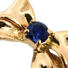 画像をギャラリービューアに読み込む, K18<br />サファイアリボンリング