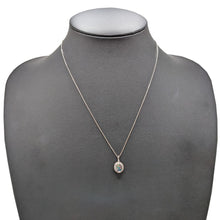 画像をギャラリービューアに読み込む, Pt900/Pt850<br />オパール×ダイヤモンド ネックレス