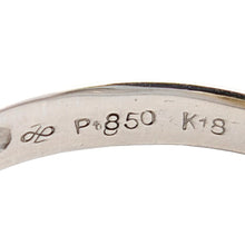 画像をギャラリービューアに読み込む, K18/Pt850<br />ルビー×ダイヤモンド リング