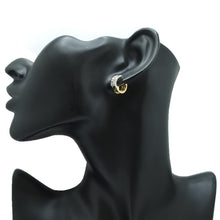 画像をギャラリービューアに読み込む, K18/Pt900<br />ダイヤモンドイヤリング