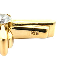 画像をギャラリービューアに読み込む, K18<br />ダイヤモンドクロスペンダント