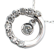 画像をギャラリービューアに読み込む, K18WG<br />ダイヤモンドネックレス