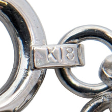 画像をギャラリービューアに読み込む, K18WG<br />ルビー×ダイヤモンド ハートネックレス