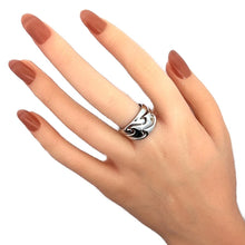 画像をギャラリービューアに読み込む, K18WG<br />ダイヤモンド×シトリン リング