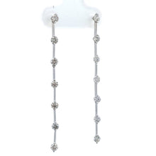 画像をギャラリービューアに読み込む, K18WG<br />ダイヤモンドピアス