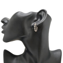 画像をギャラリービューアに読み込む, K18WG<br />ダイヤモンド2WAYピアス