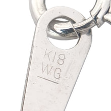 画像をギャラリービューアに読み込む, K18WG<br />カルセドニー×ダイヤモンド ネックレス