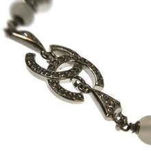 画像をギャラリービューアに読み込む, CHANEL<br >ココマーク パール ブレスレット