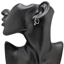 画像をギャラリービューアに読み込む, K18WG<br />ダイヤモンドハート2WAYイヤリング