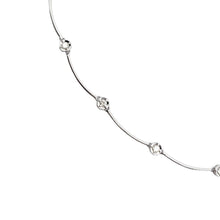 画像をギャラリービューアに読み込む, K18WG<br />ダイヤモンドネックレス