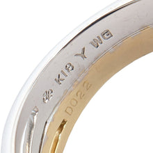 画像をギャラリービューアに読み込む, K18<br />ダイヤモンドリング