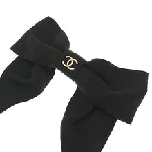 画像をギャラリービューアに読み込む, CHANEL<br >リボン ヘアバレッタ