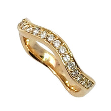 画像をギャラリービューアに読み込む, K18<br />ダイヤモンドリング