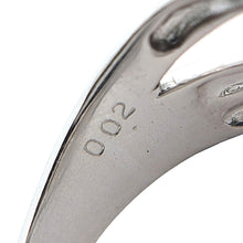 画像をギャラリービューアに読み込む, K18WG<br />ダイヤモンドスネークリング