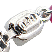 画像をギャラリービューアに読み込む, K18WG<br />ルビー×ダイヤモンド ハートネックレス