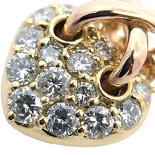 画像をギャラリービューアに読み込む, K18<br />ダイヤモンドハートネックレス