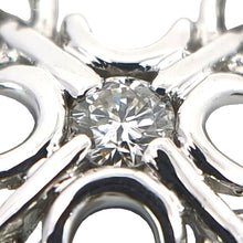 画像をギャラリービューアに読み込む, K18WG<br />ダイヤモンドクロスネックレス