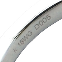 画像をギャラリービューアに読み込む, K18WG<br />ダイヤモンドピアス