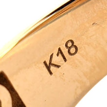 画像をギャラリービューアに読み込む, K18<br />ダイヤモンドホースシューリング