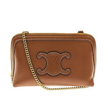 画像をギャラリービューアに読み込む, CELINE<br >チェーン付きクラッチ キュイル トリオンフ
