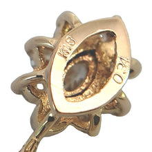 画像をギャラリービューアに読み込む, K18<br />ダイヤモンドフラワーネックレス