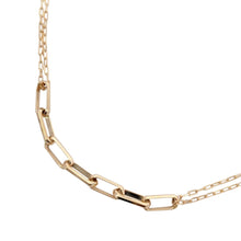 画像をギャラリービューアに読み込む, K18<br />クリップチェーンネックレス