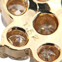 画像をギャラリービューアに読み込む, K18<br />ダイヤモンドフラワーネックレス