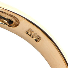 画像をギャラリービューアに読み込む, K18<br />ダイヤモンドハートスウィングリング