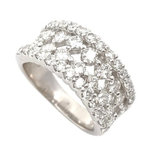 画像をギャラリービューアに読み込む, Pt900<br />ダイヤモンドリング