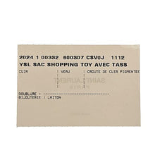画像をギャラリービューアに読み込む, SAINT LAURENT<br >トイ・ショッピングバッグ