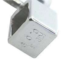 画像をギャラリービューアに読み込む, K18WG<br />ダイヤモンドドロップピアス