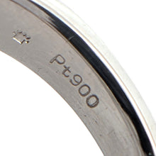 画像をギャラリービューアに読み込む, Pt900<br />ダイヤモンドフラワーリング