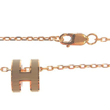 画像をギャラリービューアに読み込む, HERMES<br >ポップH ミニ ネックレス