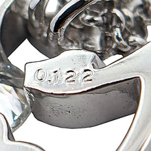 画像をギャラリービューアに読み込む, K18WG<br />ダイヤモンドバットネックレス