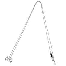 画像をギャラリービューアに読み込む, K18WG<br />ダイヤモンドバットネックレス