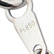 画像をギャラリービューアに読み込む, Pt900/Pt850<br />ダイヤモンドスウィングネックレス