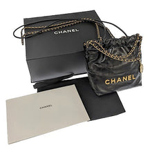 画像をギャラリービューアに読み込む, CHANEL<br >22 ミニ ハンドバッグ