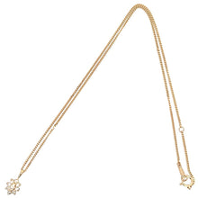 画像をギャラリービューアに読み込む, K18<br />ダイヤモンドフラワーネックレス