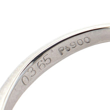 画像をギャラリービューアに読み込む, Pt900<br />ダイヤモンドリング