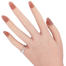 画像をギャラリービューアに読み込む, Pt900<br />ダイヤモンドナインストーンリング