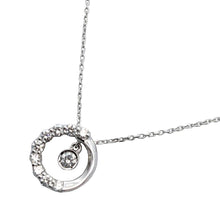 画像をギャラリービューアに読み込む, K18WG<br />ダイヤモンドネックレス