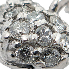 画像をギャラリービューアに読み込む, K18WG<br />ダイヤモンドハートネックレス