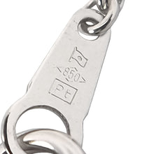 画像をギャラリービューアに読み込む, K18/Pt850<br />ダイヤモンドスクエアネックレス