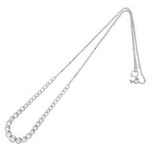画像をギャラリービューアに読み込む, K18WG<br />ダイヤモンド ネックレス