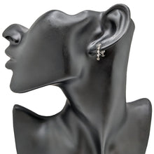 画像をギャラリービューアに読み込む, K18/K14<br />ダイヤモンドラインイヤリング